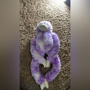 Purple tie dye monkey